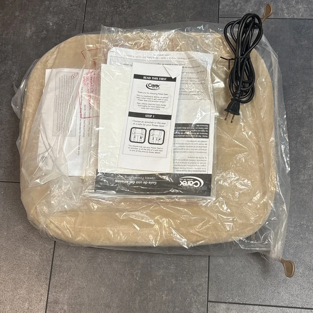 Up Easy Power Seat Electric Portable Lifting UPEP100 300lbs Carex UpEasy New